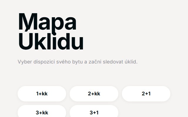 Mapy úklidu náhled